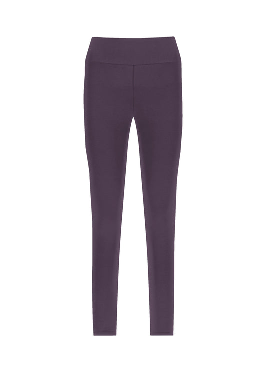 A00155 Legging Hoge tailleband Paars