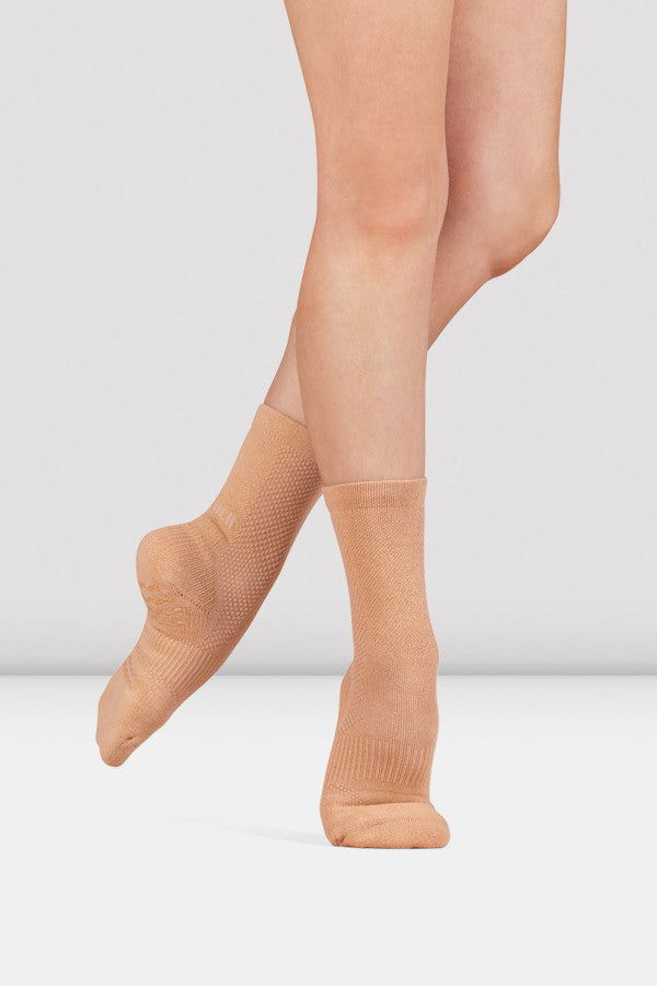 Laad het plaatje in de Viewer, A1200 BLOCHSOX™  Danssokken kort Beige (SND)
