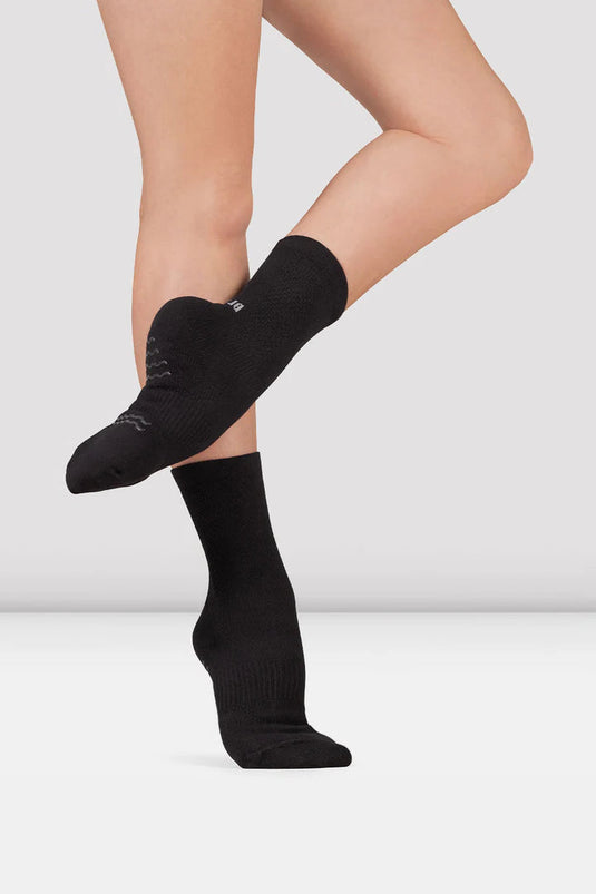 A1200 BLOCHSOX™  Danssokken kort Zwart