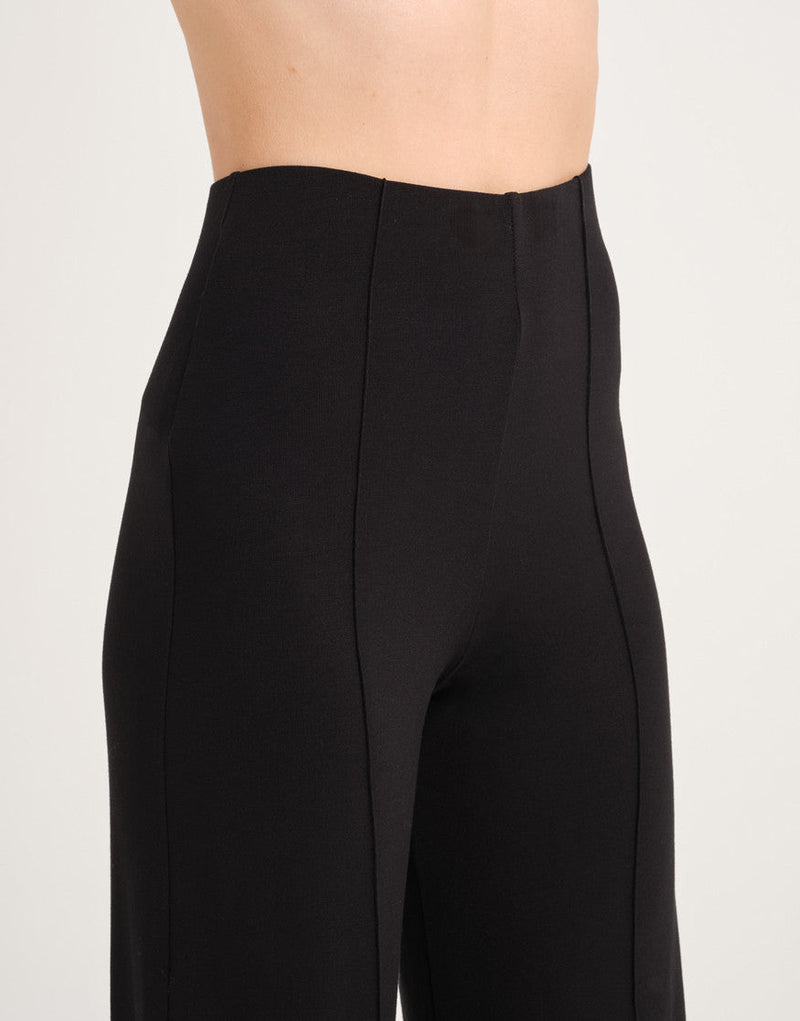 Laad het plaatje in de Viewer, Aoste Dansbroek Hoge taille Viscose Zwart
