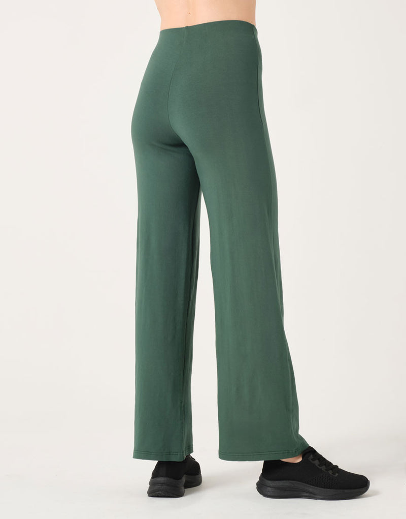 Laad het plaatje in de Viewer, Aoste Dansbroek Hoge taille Viscose Groen (Cactus)
