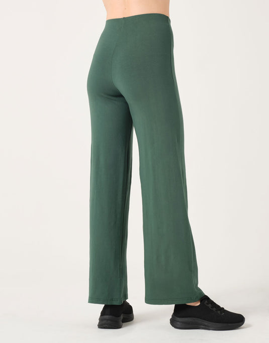 Aoste Dansbroek Hoge taille Viscose Groen (Cactus)