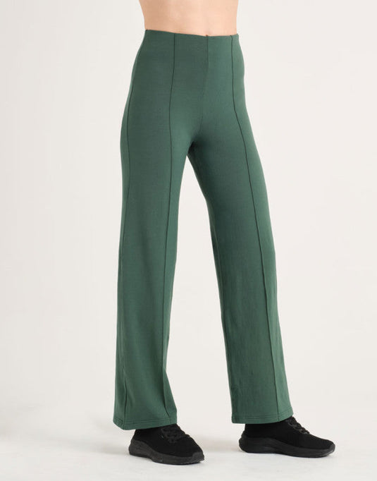 Aoste Dansbroek Hoge taille Viscose Groen (Cactus)