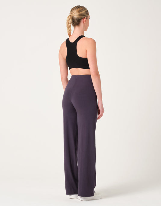 Aoste Dansbroek Hoge taille Viscose Grijs (Platine)