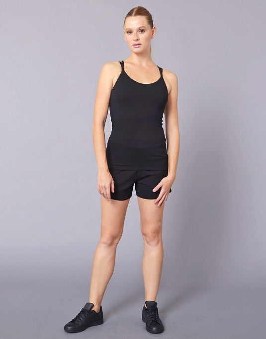 Azura Short Viscose Zwart