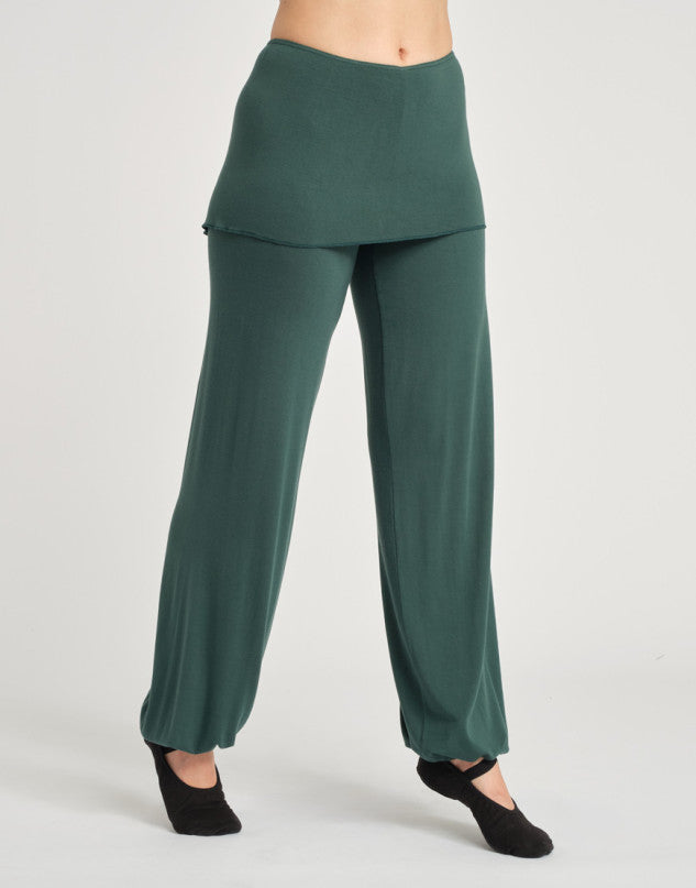 Laad het plaatje in de Viewer, Baby Yoga Dans Broek Lang Heupstuk Groen (Eden)
