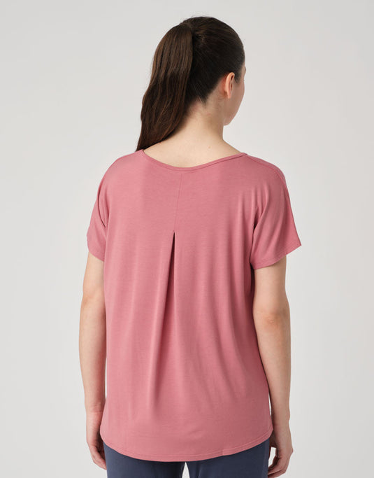 Badine T-Shirt Korte mouw Roze (Rosy)
