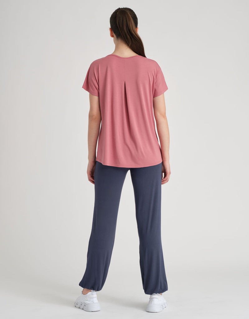 Laad het plaatje in de Viewer, Badine T-Shirt Korte mouw Roze (Rosy)
