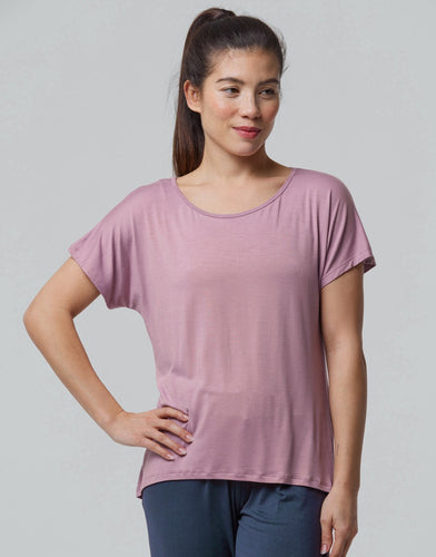 Badine T-Shirt Korte Mouw Roze (Blush)