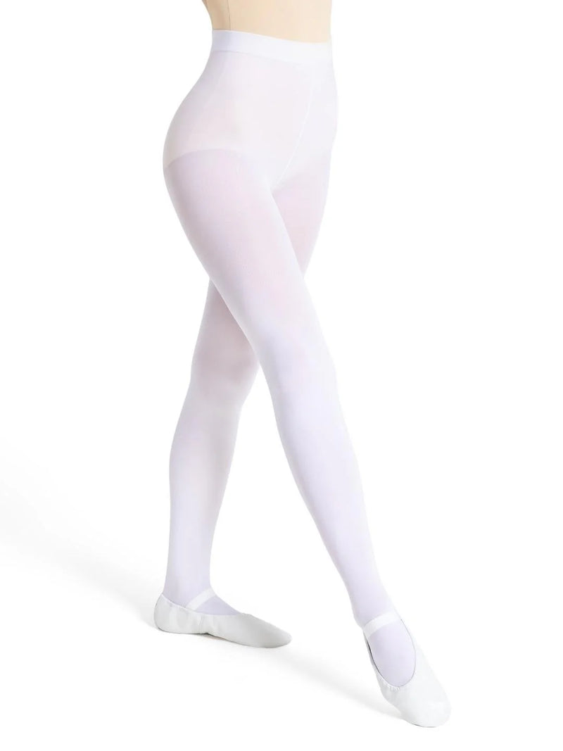 Laad het plaatje in de Viewer, 1916 Transition Convertibele Panty met Voetgat Wit
