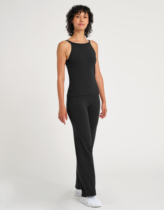 Cordoba Tanktop met Ingebouwde BH zwart Katoen