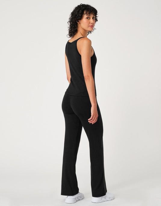 Cordoba Tanktop met Ingebouwde BH zwart Katoen