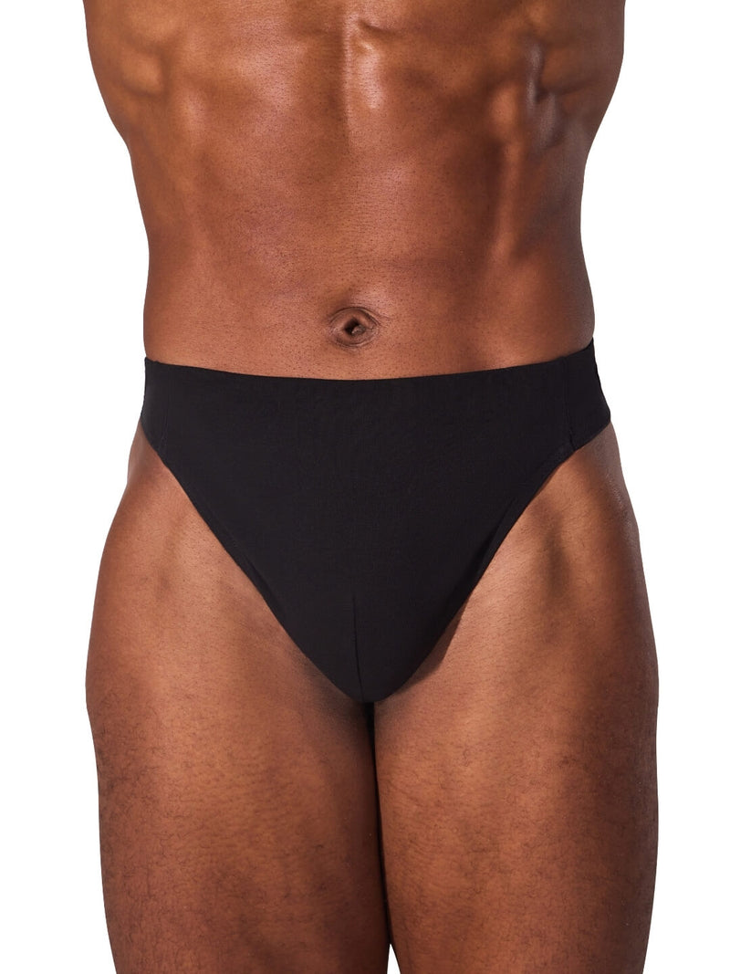 Laad het plaatje in de Viewer, N26 Self Lined Thong Dancebelt Zwart
