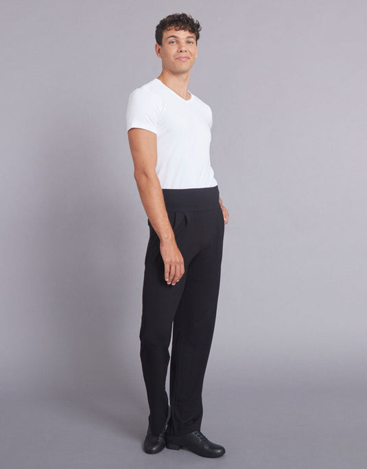 Octavio heren dansbroek Viscose Zwart