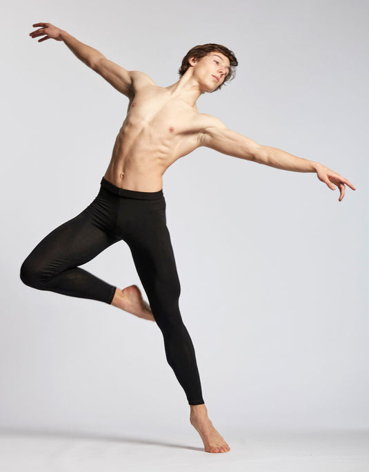 Olrik Heren Legging Viscose zwart