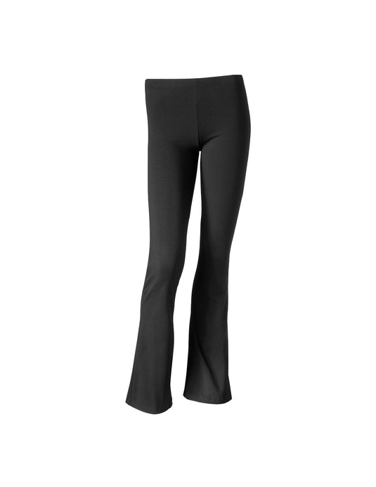 PA3044 Jazz Pant Wijde Pijp Katoen Zwart