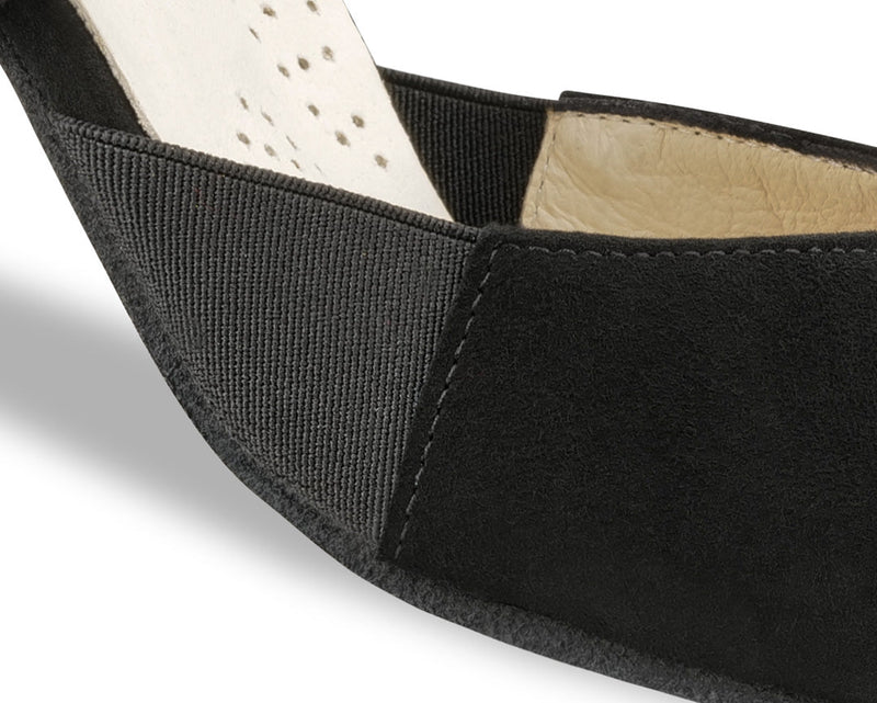 Laad het plaatje in de Viewer, Ronja Comfort Zwart Suède 6 cm
