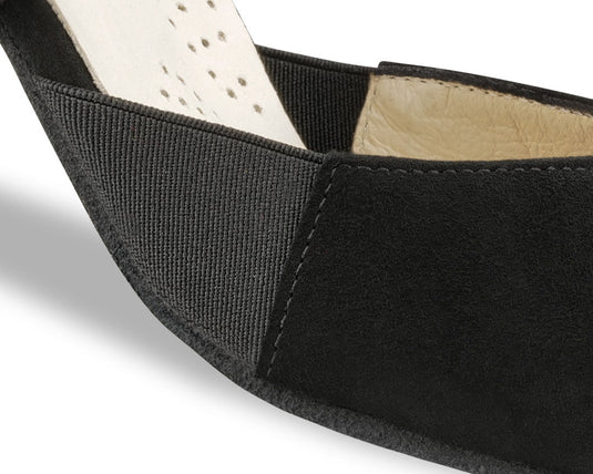 Ronja Comfort Zwart Suède 6 cm