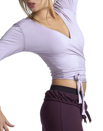 Vigueur Ballet Wikkelvest Kort Lavendel (Lavand)