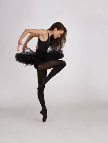 10391 Adult Practice Ballet Tutu Zwart