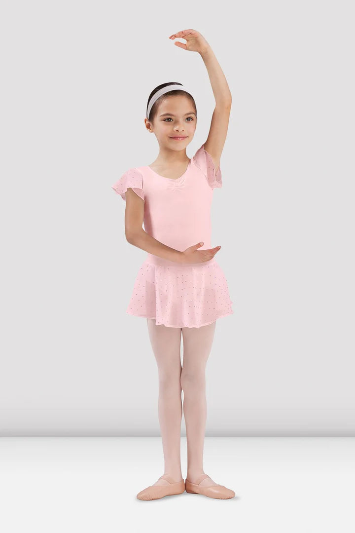Laad het plaatje in de Viewer, CR5161 Olesia Instapmodel Balletrokje Glitters Licht Zalm Roze (LPK)
