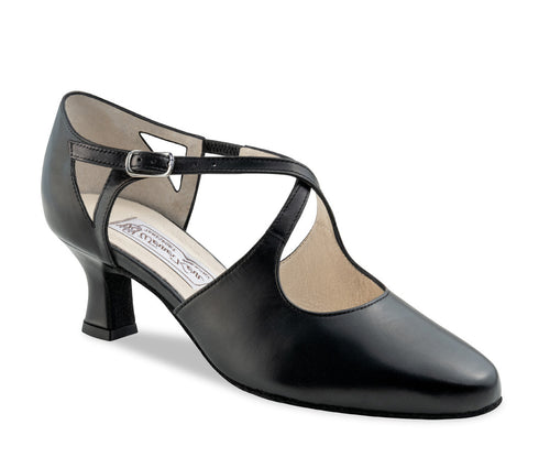 Ines Zwart Leer 5.5 cm