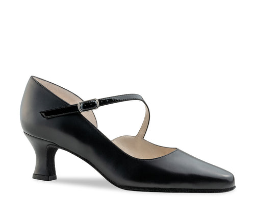 Rita Zwart Leer 5.5 cm