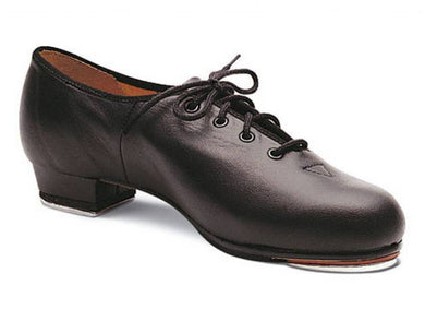 S0301L Jazz Tap Dames Tapschoenen Zwart Leer