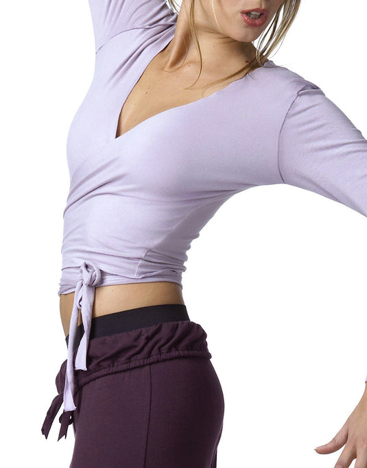 Vigueur Ballet Wikkelvest Kort Lavendel (Lavand)